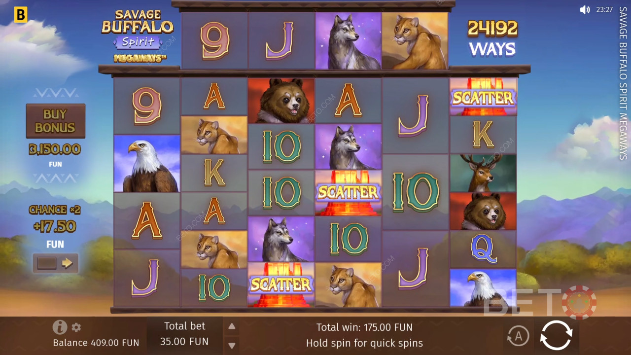 Savage Buffalo Spirit Megaways: BETO Pokies Review