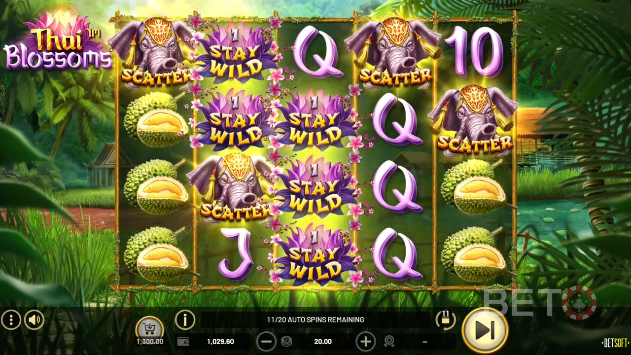 Thai Blossoms: A Ripper Pokie from BETO