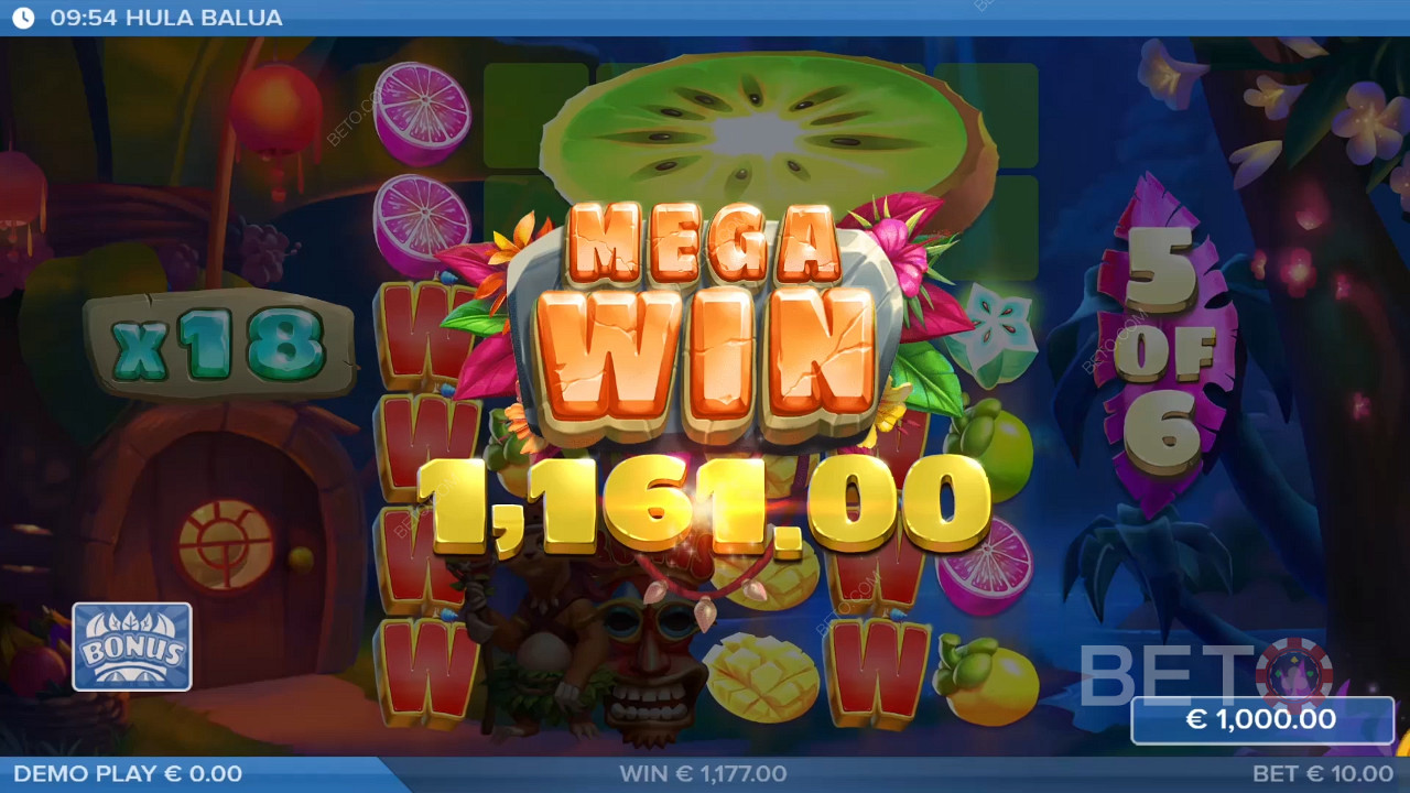 Score a 25,000x Jackpot on Hula Balua Pokie Online!
