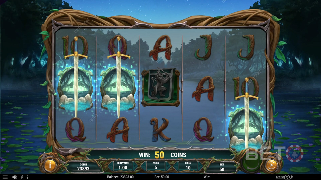 Lord Merlin and the Lady of the Lake Free Play