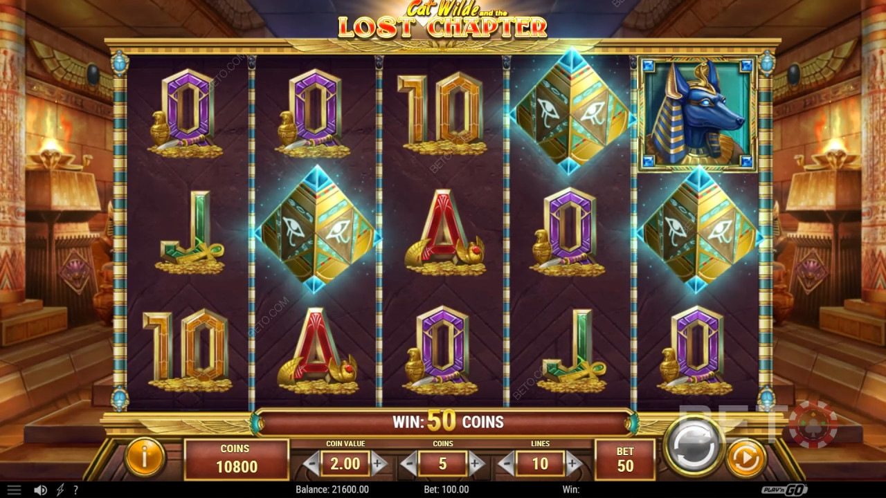 Cat Wilde and the Lost Chapter: BETO Pokies Review
