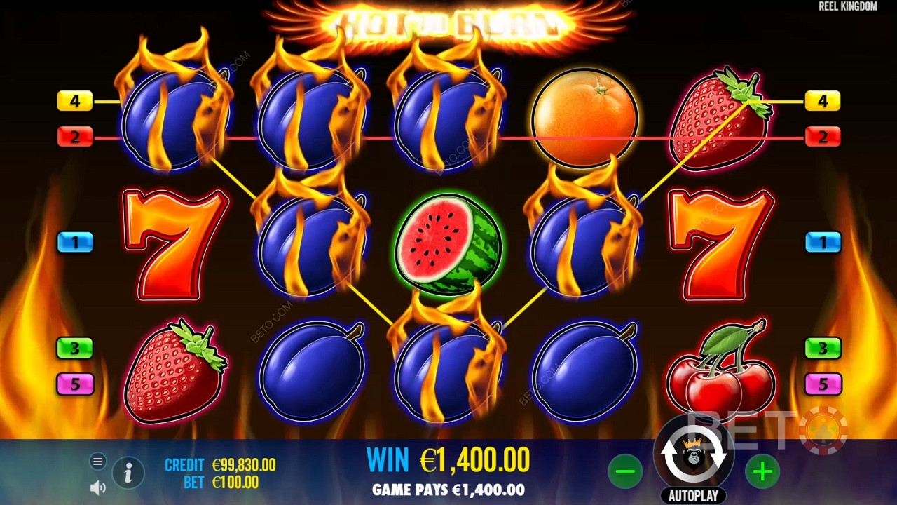 Hot to Burn Review by BETO Pokies