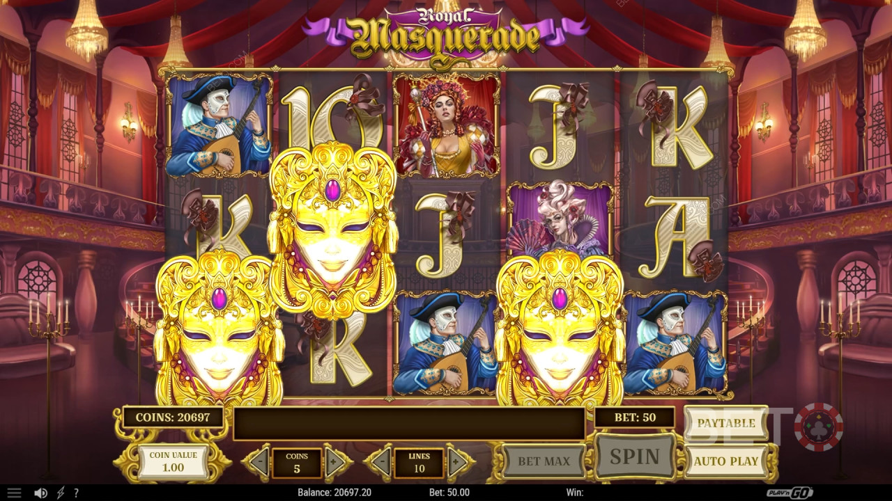 Royal Masquerade Review by BETO Pokies