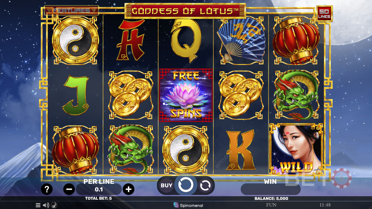 Goddess Of Lotus Free Play