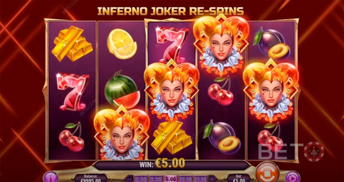 4 Inferno Joker Scatters Spark Fiery Respins
