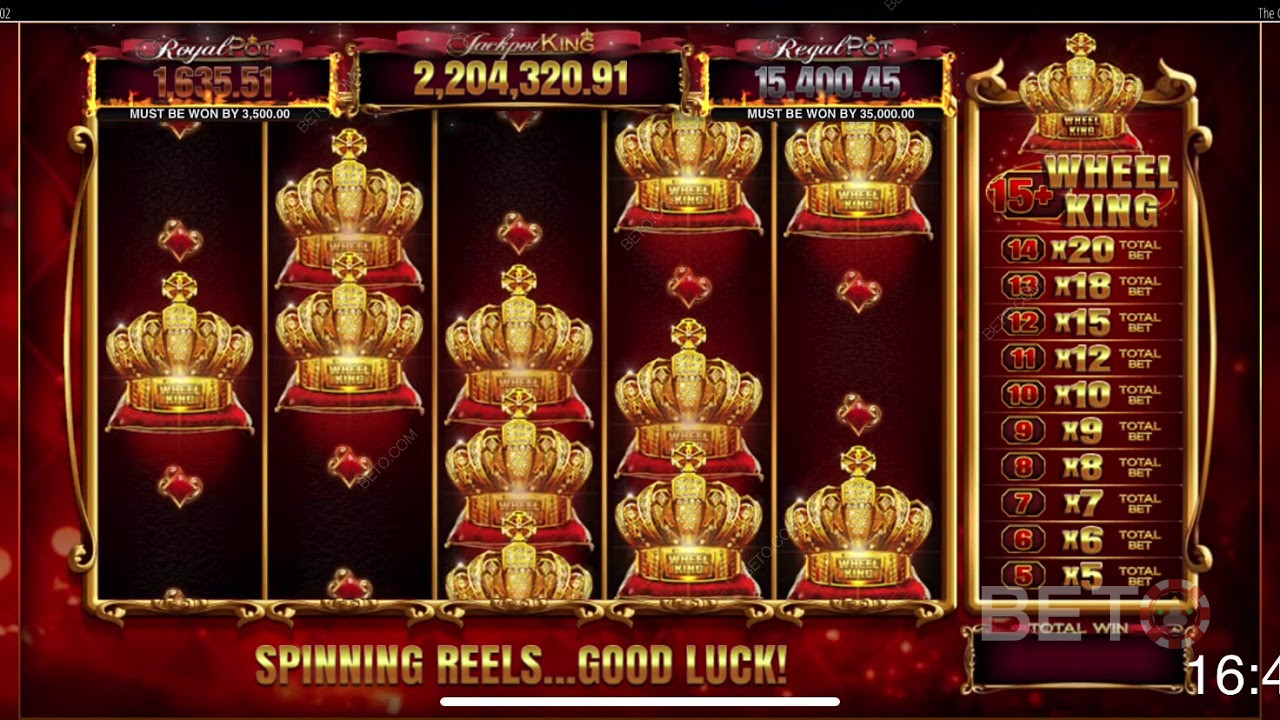 The ripper bonus round in The Goonies Jackpot King pokie
