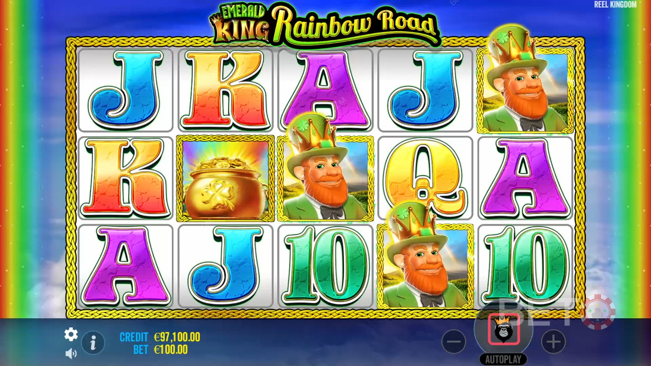 Emerald King Rainbow Road Review by BETO Pokies