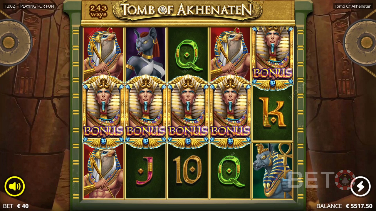 Tomb of Akhenaten Free Play