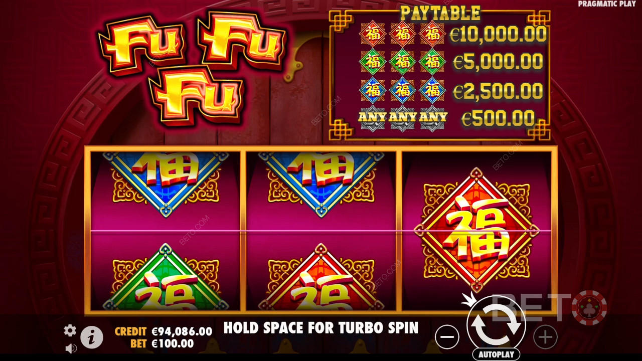 Playing Fu Fu Fu: Pragmatic Play