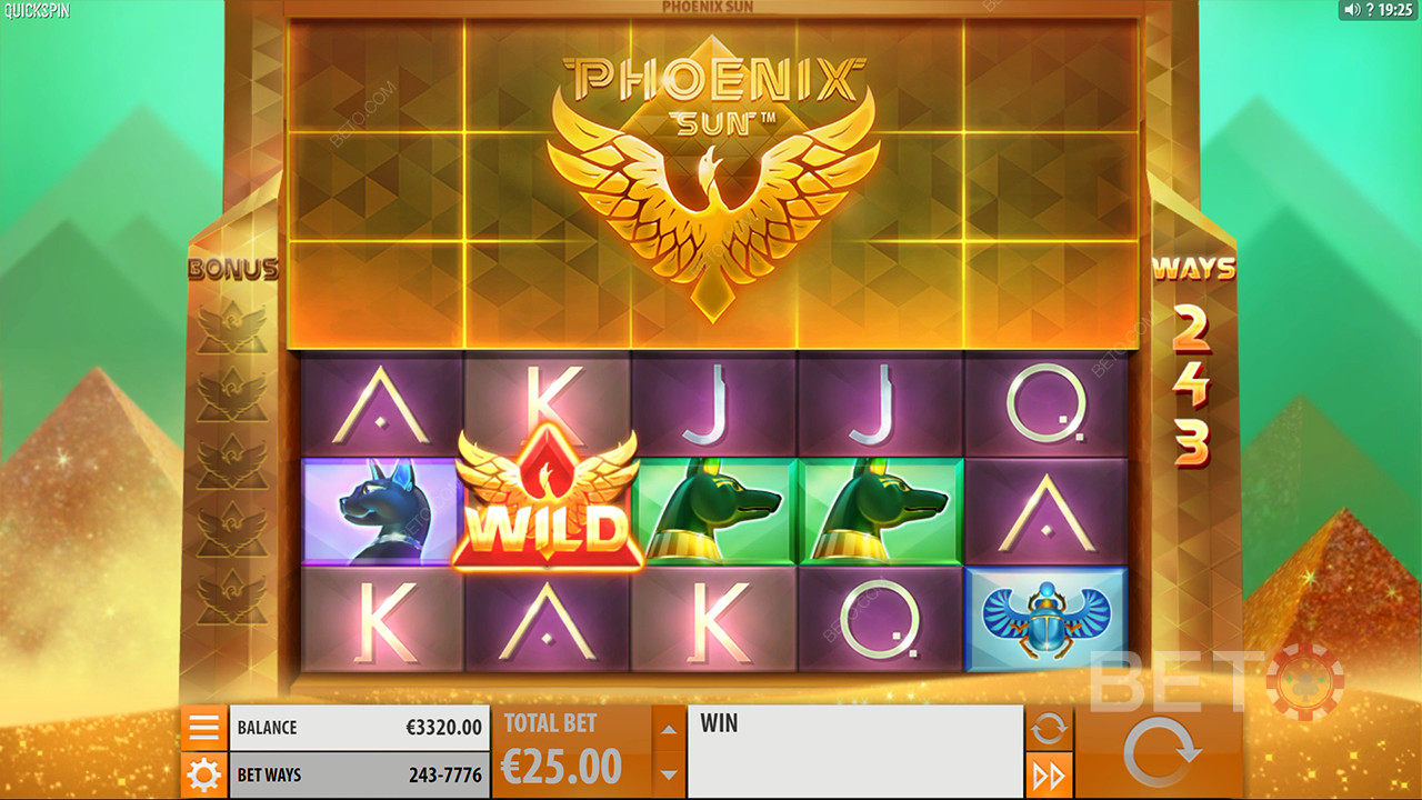 Phoenix Sun Review by BETO Pokies