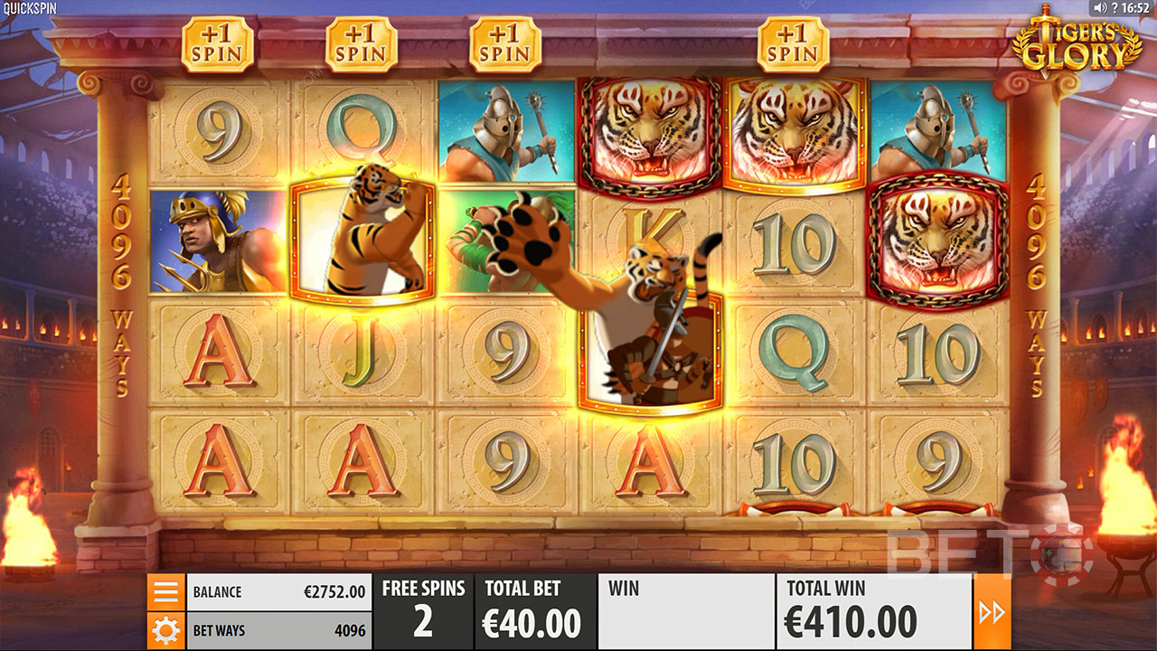 Tiger's Glory  Free Play