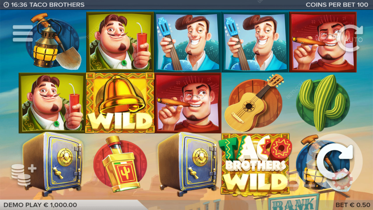 Taco Brothers Review by BETO Pokies