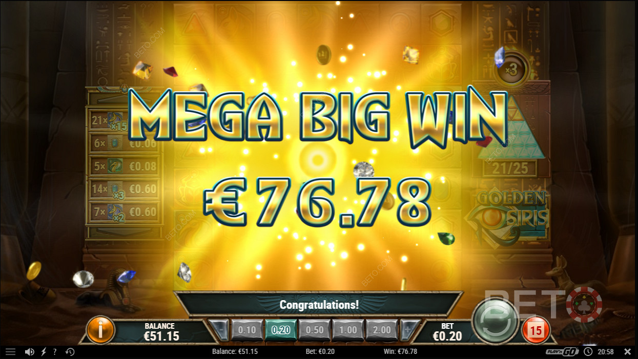 Scoring a Ripper Payout in Golden Osiris