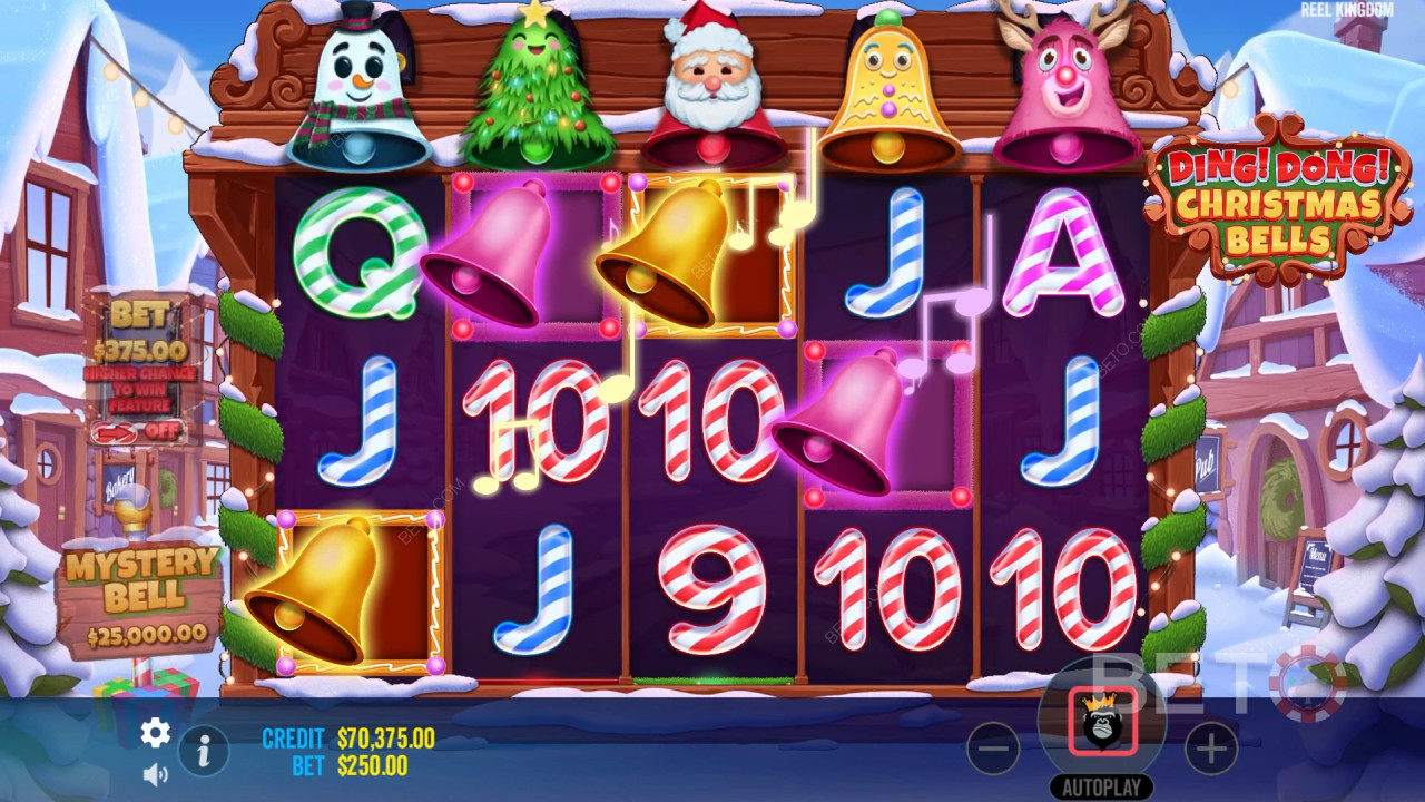 Ding Dong Christmas Bells Review by BETO Pokies