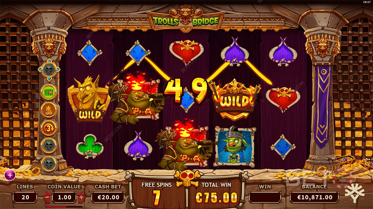 Trolls Bridge (Yggdrasil)  Free Play