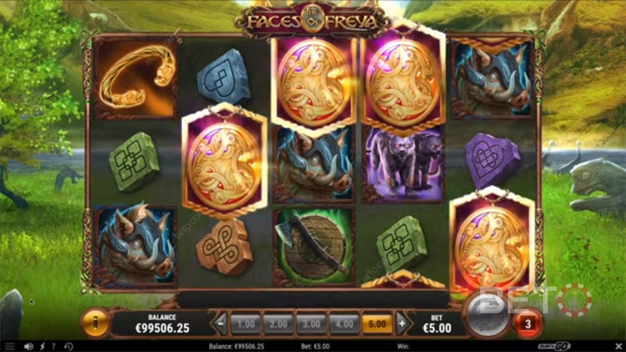 4 Scatters Unleash the Folkvang Free Spins