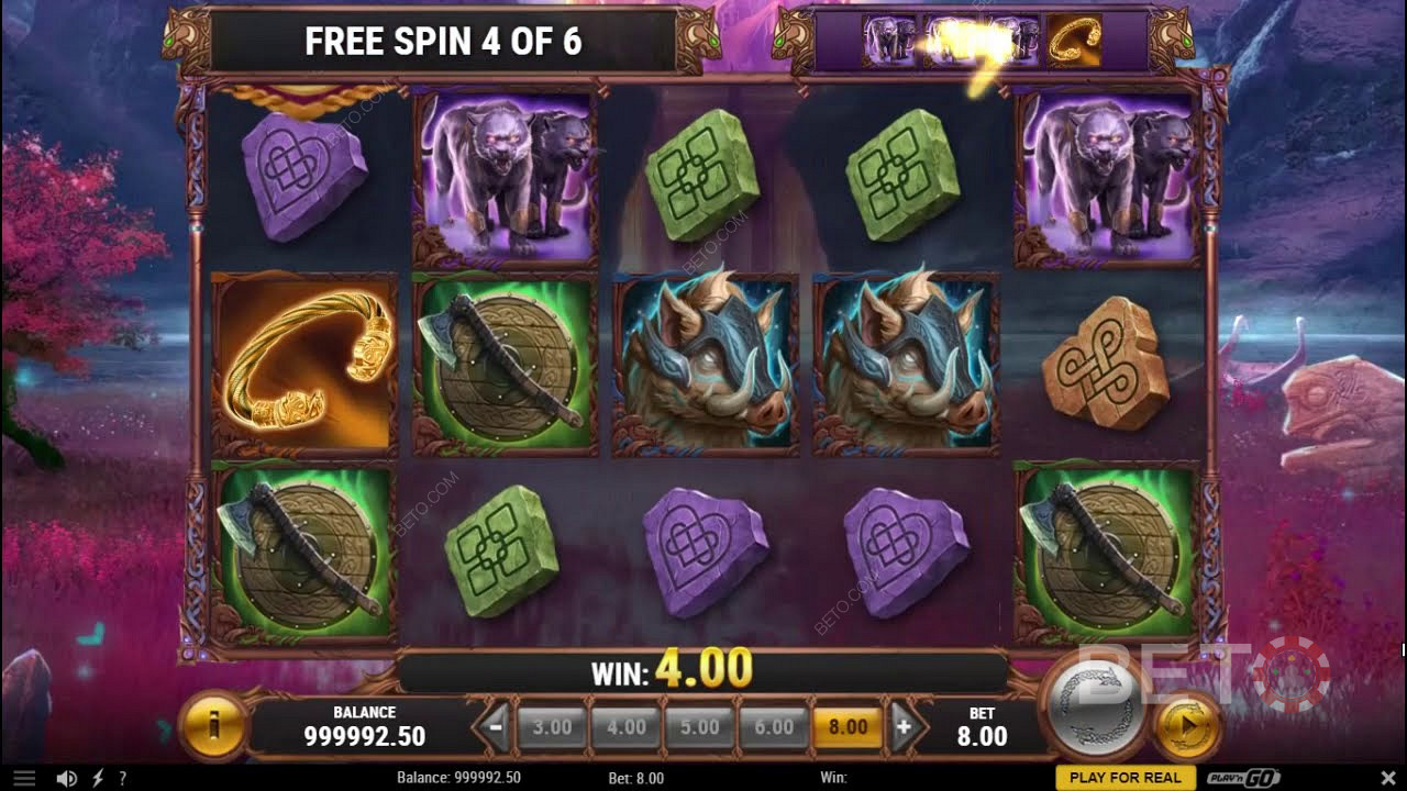 Spin for Free on Faces of Freya Pokie Online