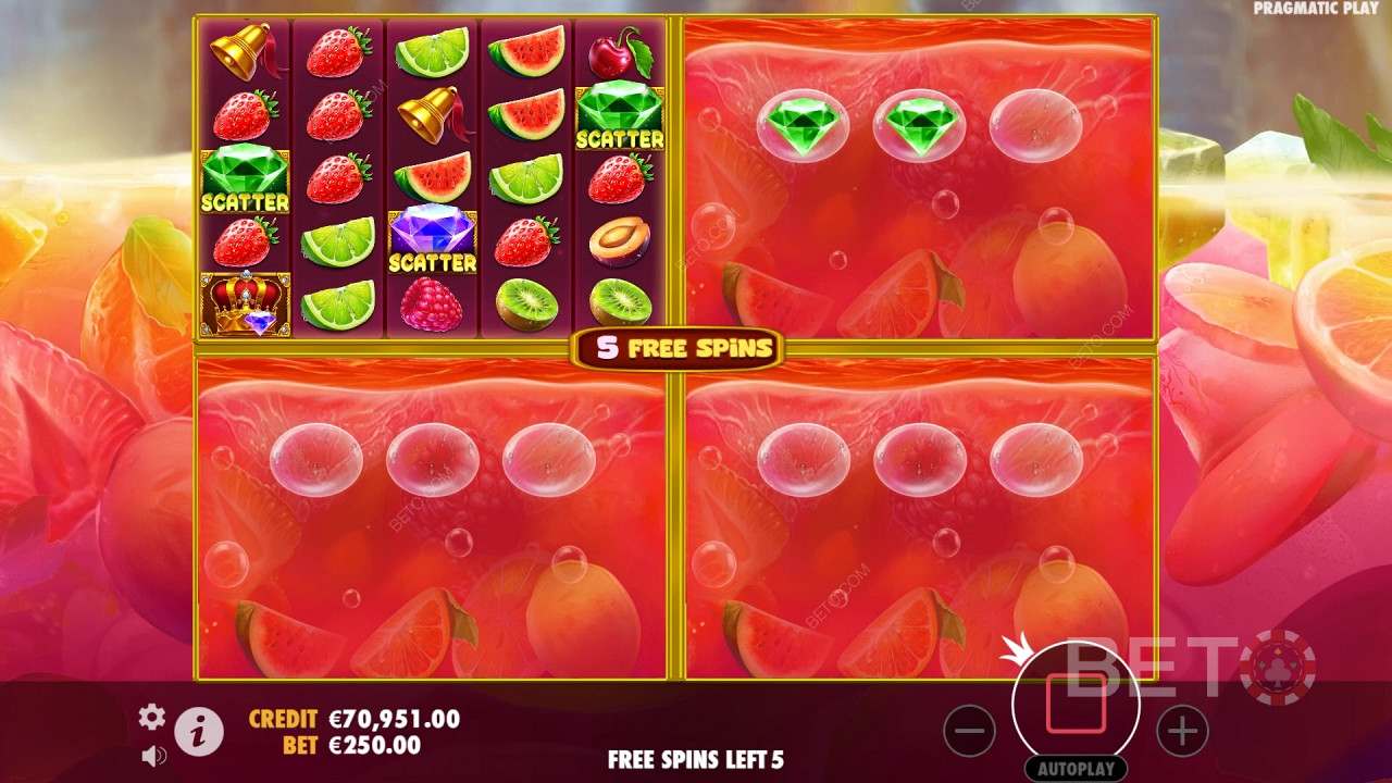 Ripper Bonuses Revealed in Juicy Fruits Multihold by Pragmatic Play