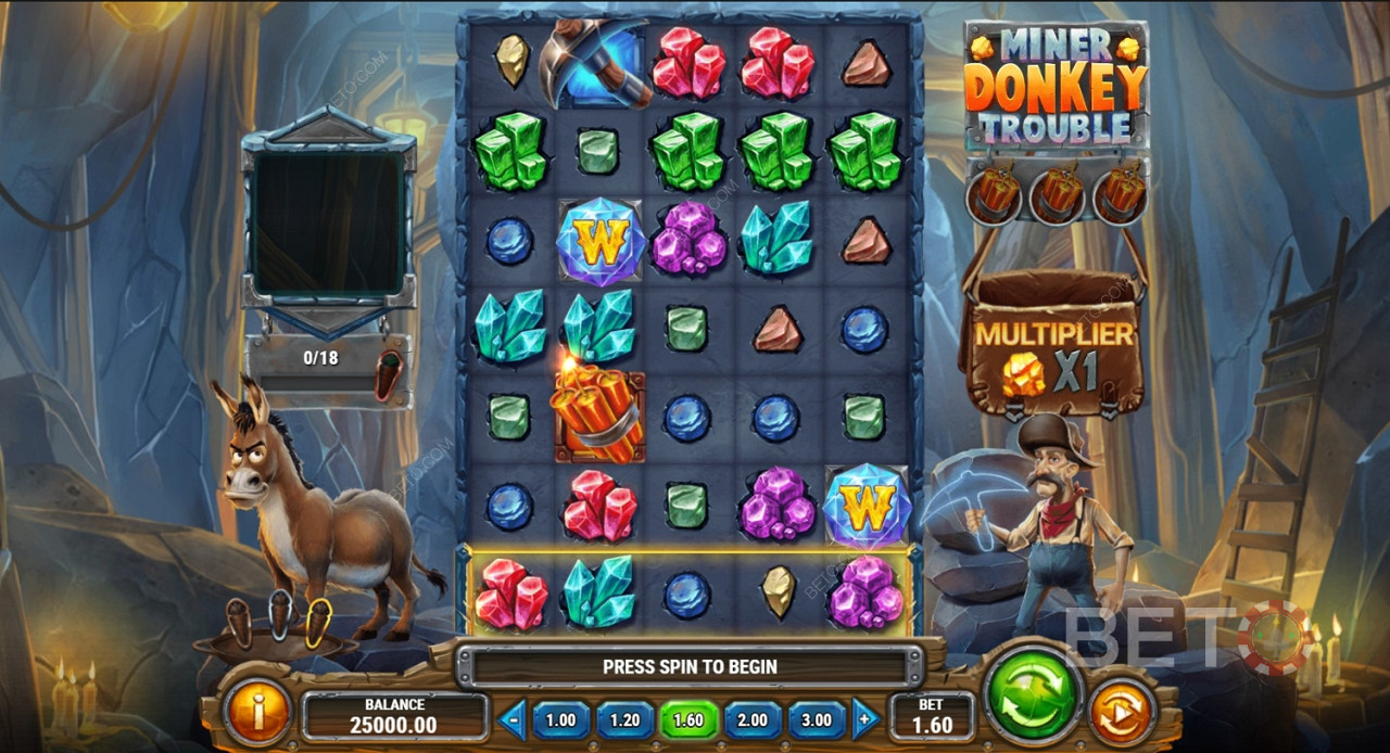 Ripper Pokie Setup of Miner Donkey Trouble