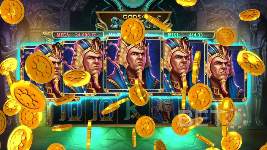 Snagging a massive payout in Gods of Secrecy