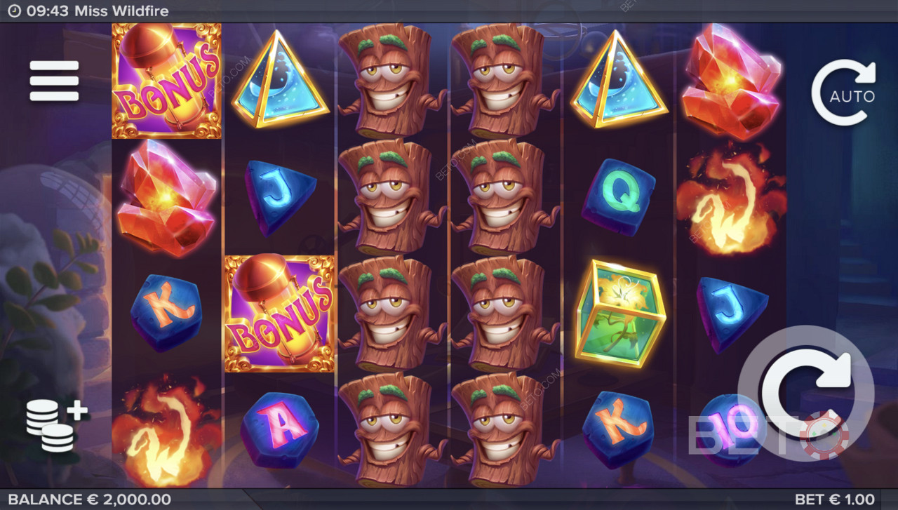 Sizzling symbols on the reels of this ripper pokie