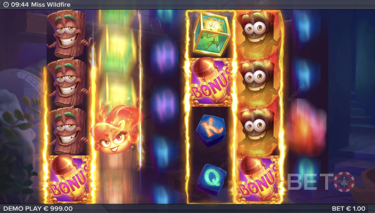 Giving Miss Wildfire pokie a fair go