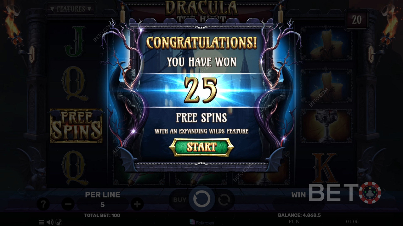 Sink Your Fangs into 3,000x Stakes in Dracula The Hunt!