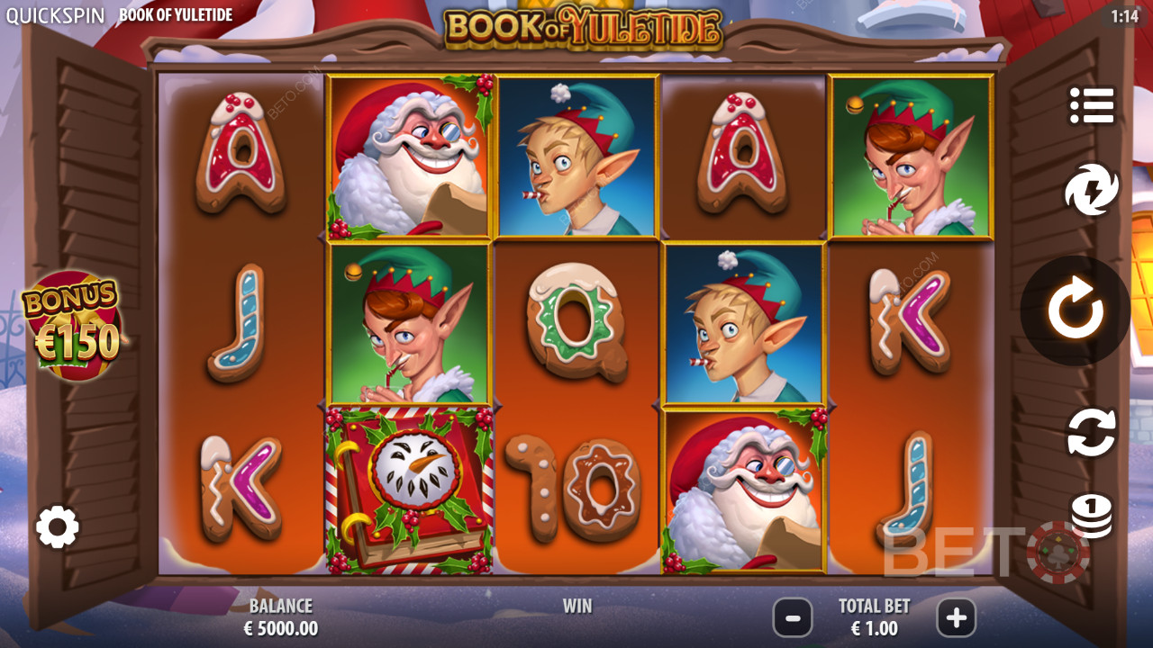Book of Yuletide: BETO Pokies