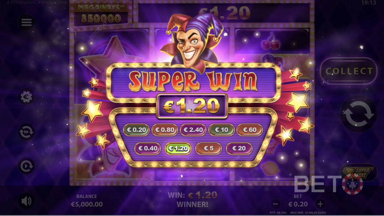 Mega Wins Await in Super Joker Megaways