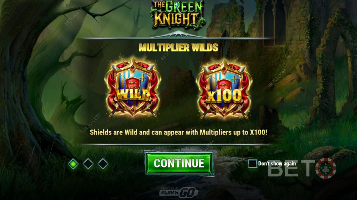 Aussie Multiplier Wilds in The Green Knight