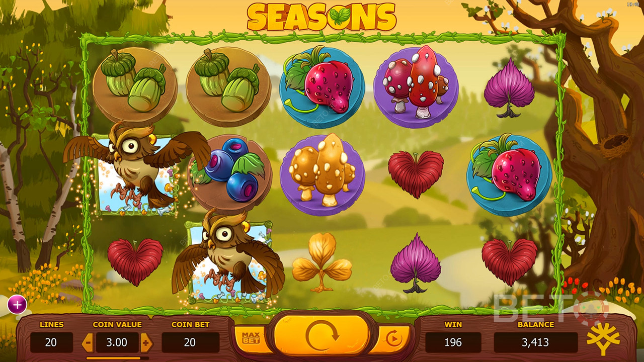 Seasons Pokie Review by BETO Pokies