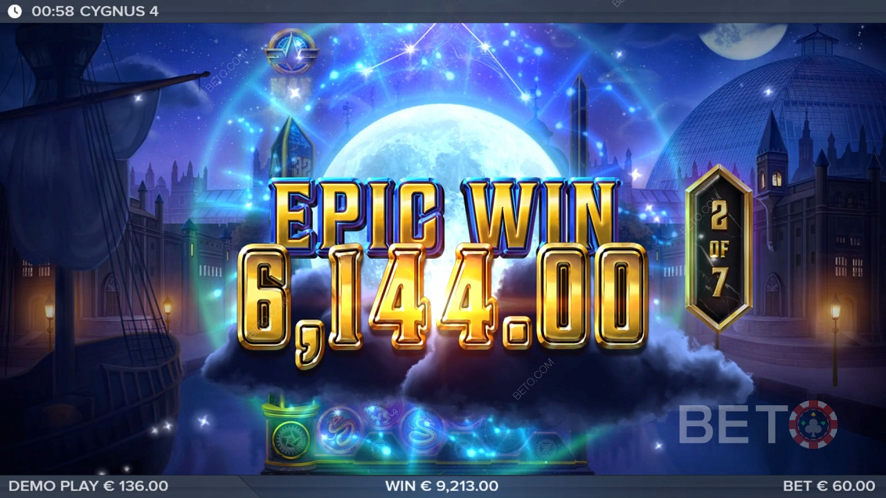 Score a 50,000x Jackpot on Cygnus 4 Pokie at BETO!