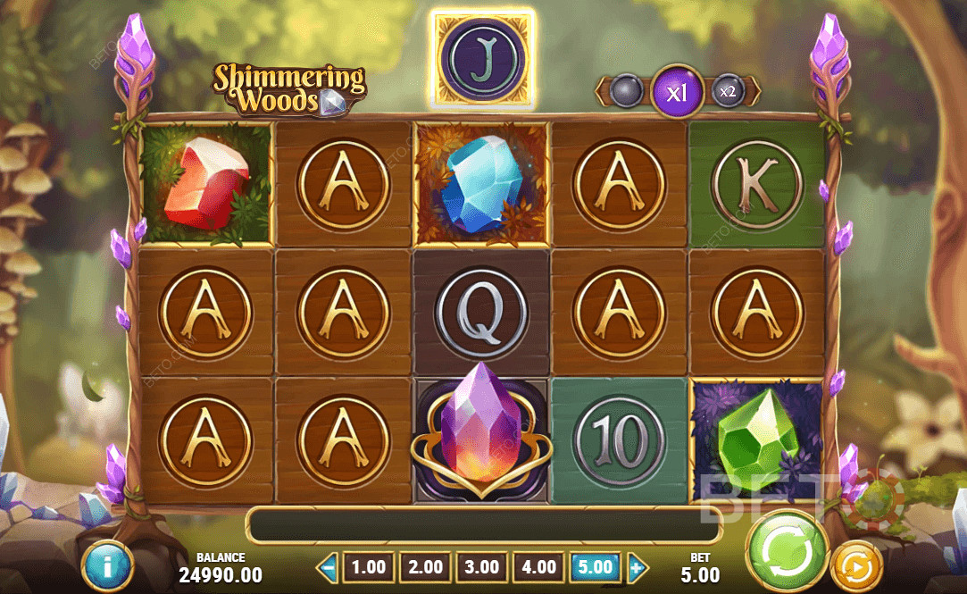 Splitting symbols boost your winnings on the reels