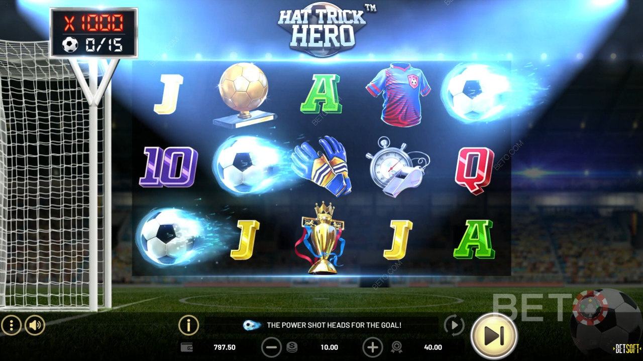 Hat Trick Hero: BETO Pokies