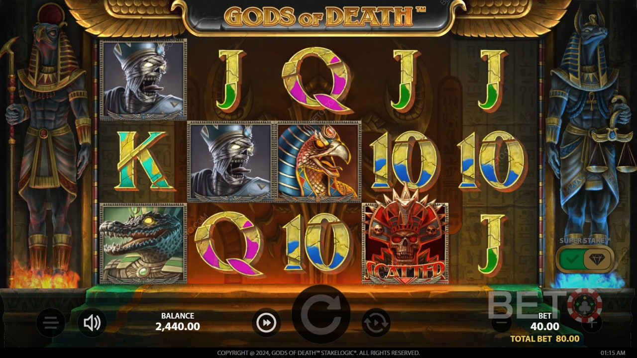 Gods of Death Review by BETO Pokies