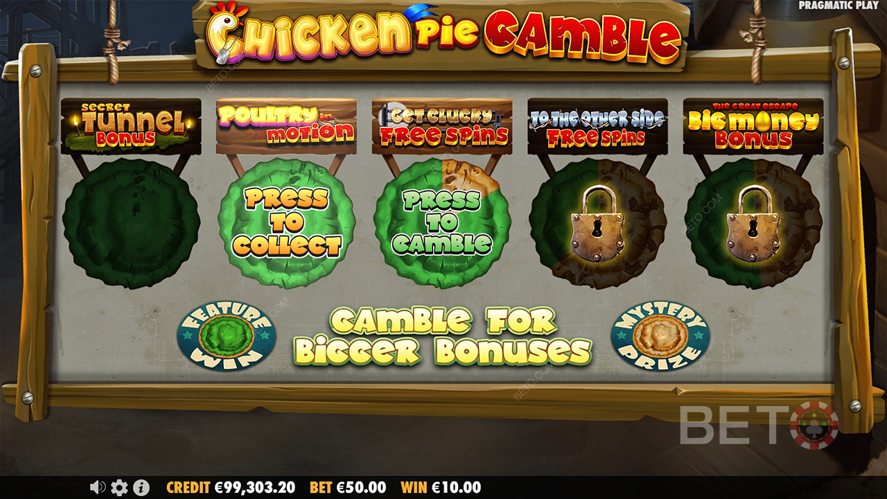 Bonus Perks Unpacked in The Great Chicken Escape by Pragmatic Play