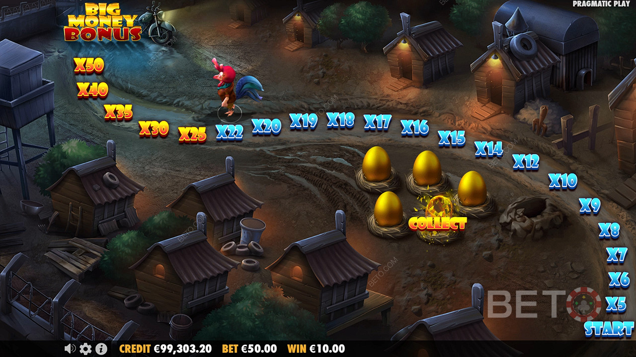 Crack 5,000x Your Wager in The Great Chicken Escape Pokie!