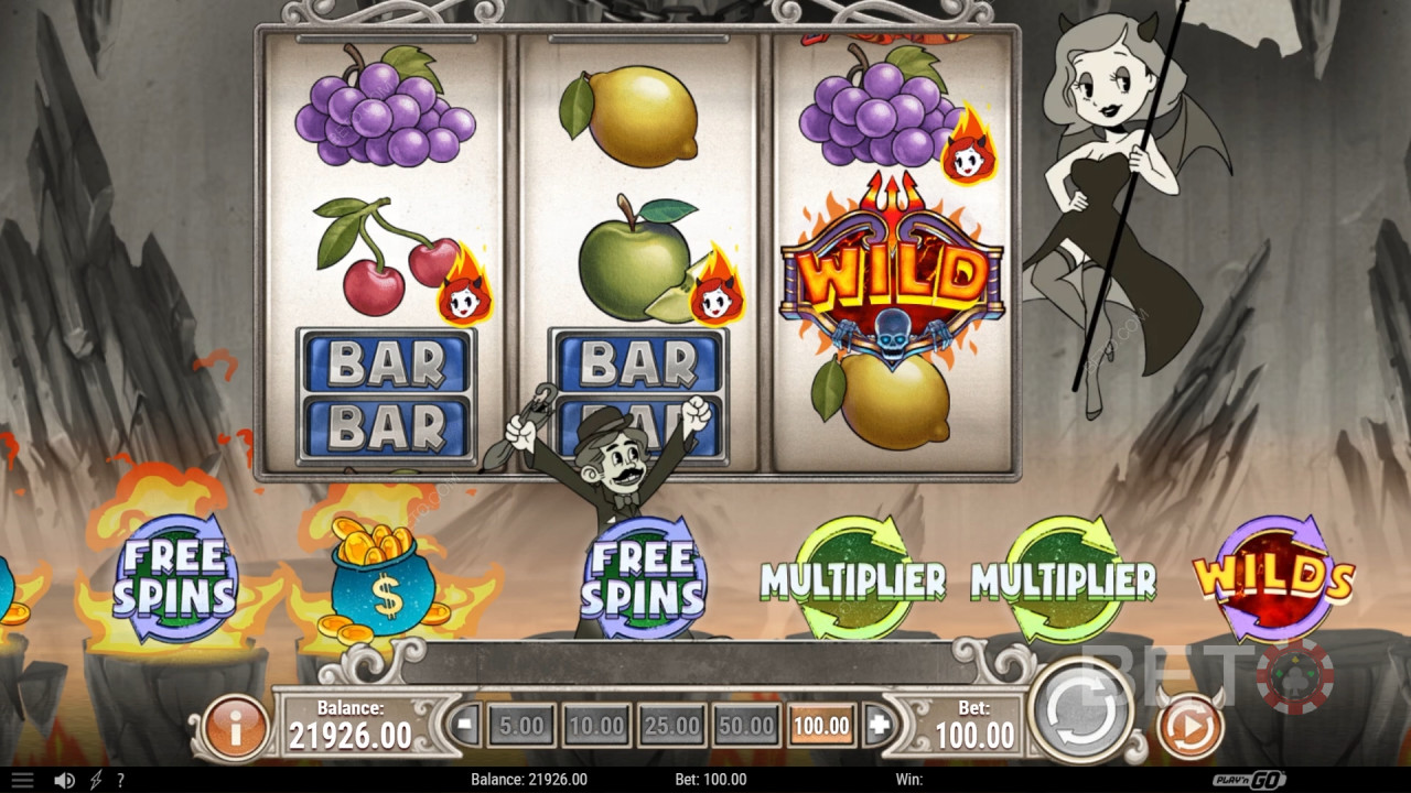 Charlie Chance in Hell to Pay: BETO Pokies Review