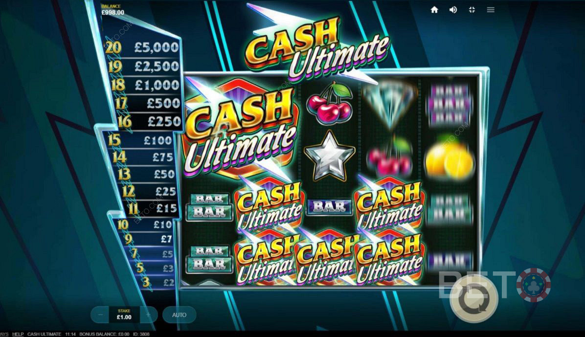 Scatter symbols in Cash Ultimate
