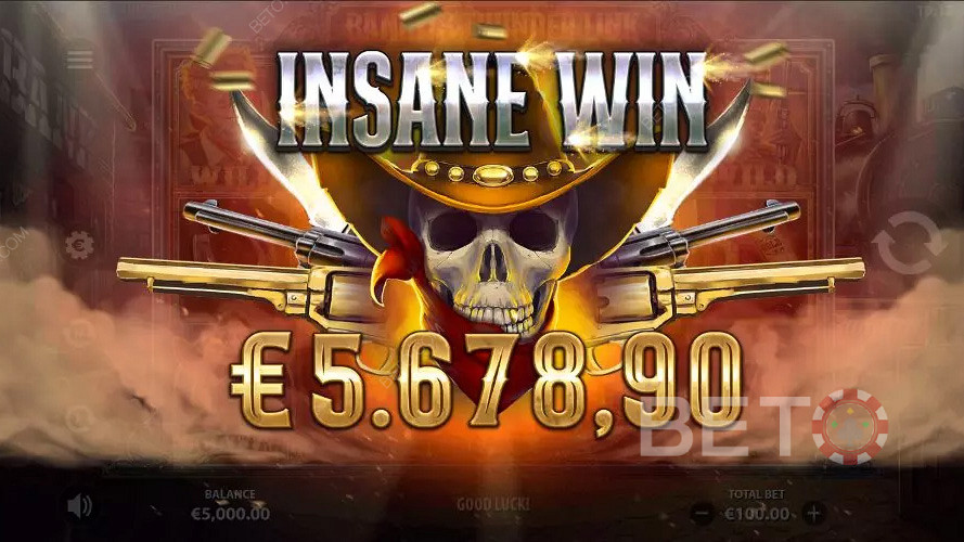 Watch ripper animations when you score big wins, mate.