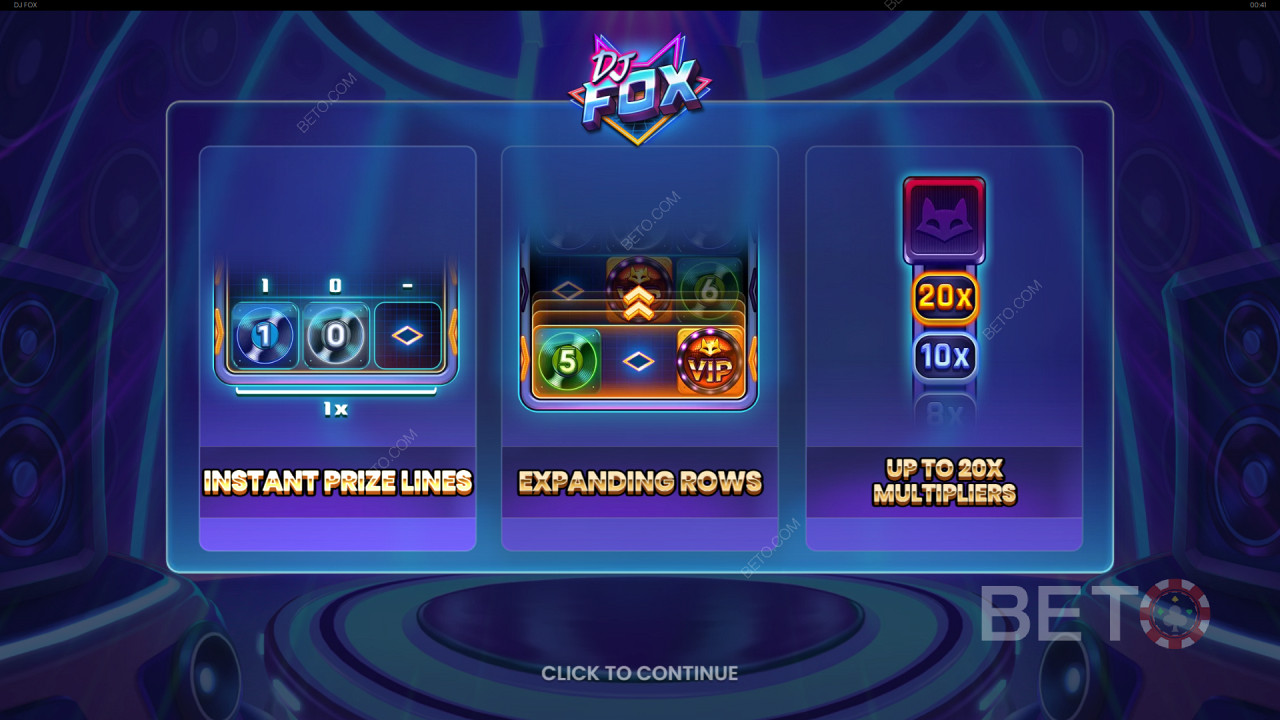 DJ Fox by Push Gaming: Bonus Features Breakdown
