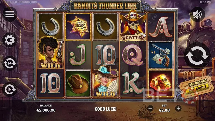 Saddle up for a ripper outback ride in Bandits Thunder Link pokie