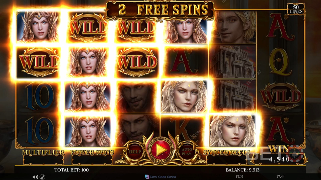 Demi Gods IV Free Play