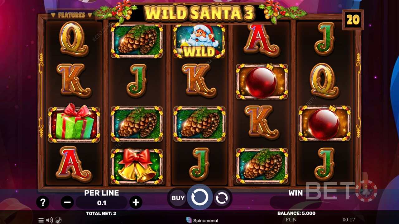Wild Santa 3 Review by BETO Pokies