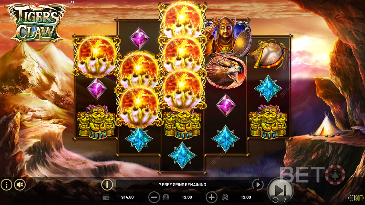 Tiger's Claw (Betsoft)  Free Play