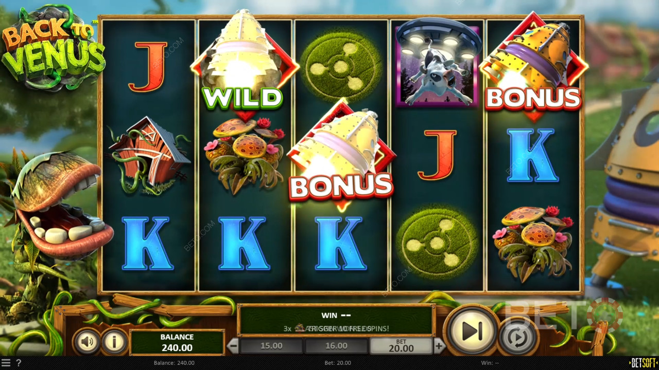 Back To Venus Review by BETO Pokies