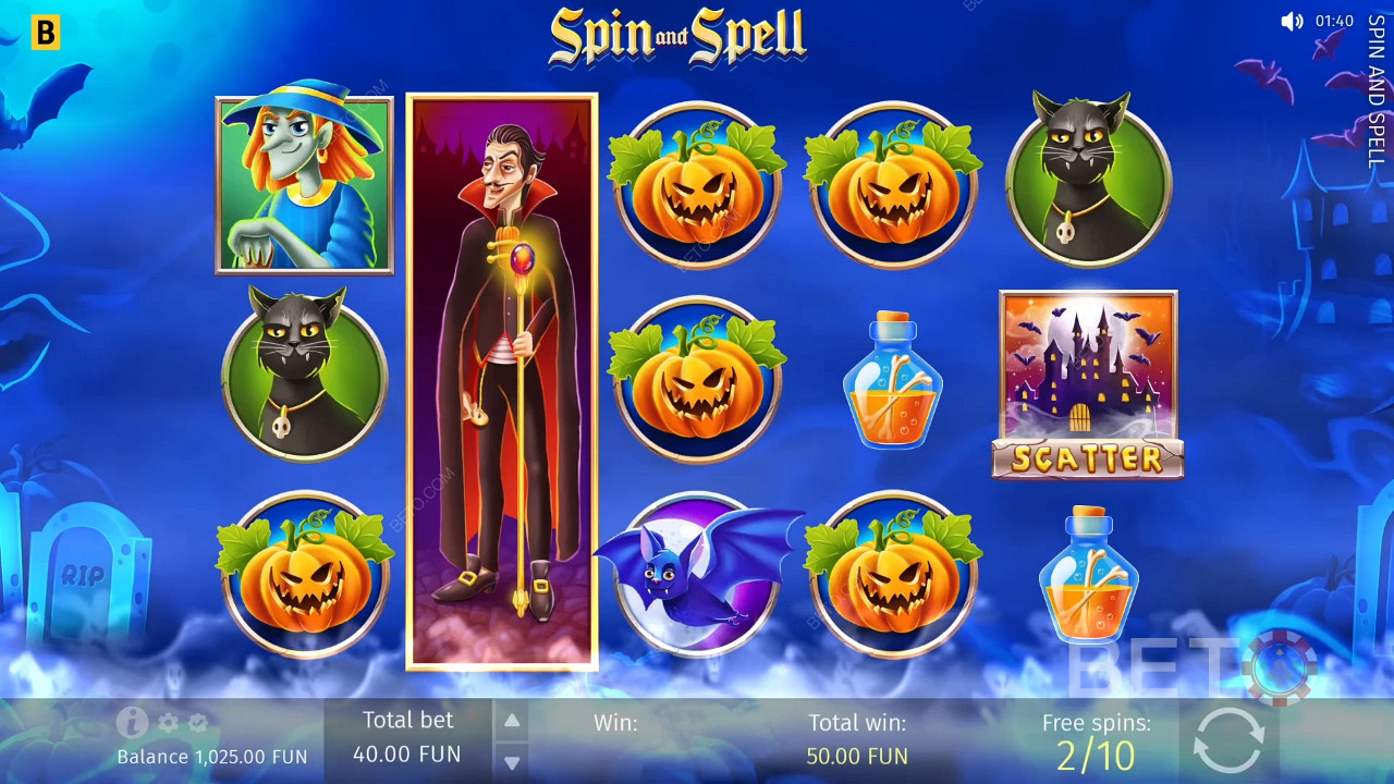 Spin and Spell Free Play