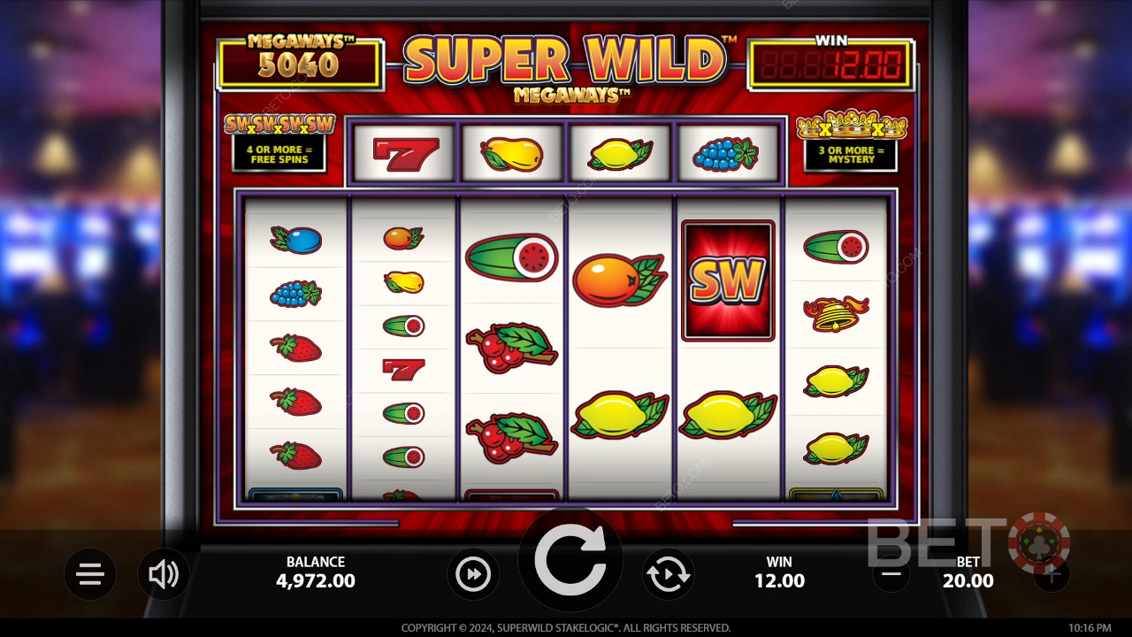 Super Wild Megaways Free Play