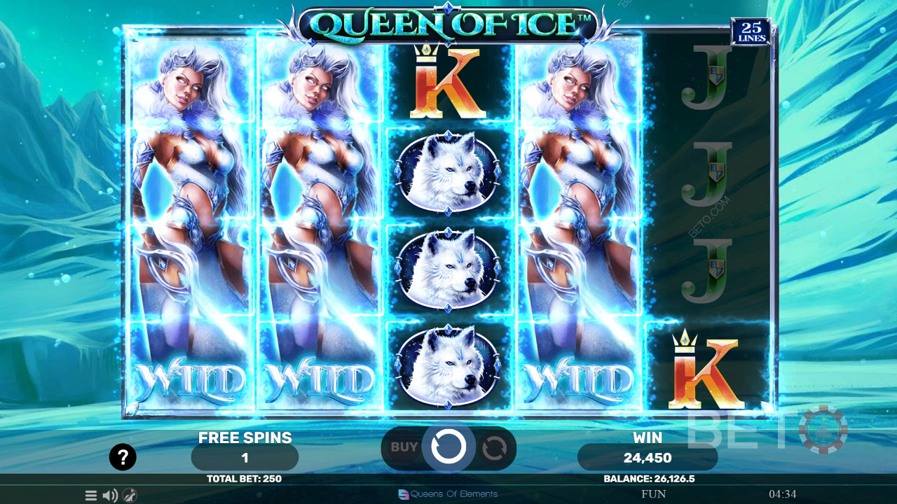 Queen Of Ice Free Play