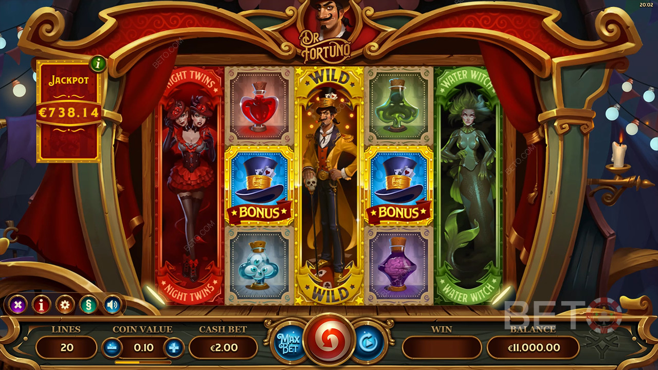 Dr Fortuno Review by BETO Pokies